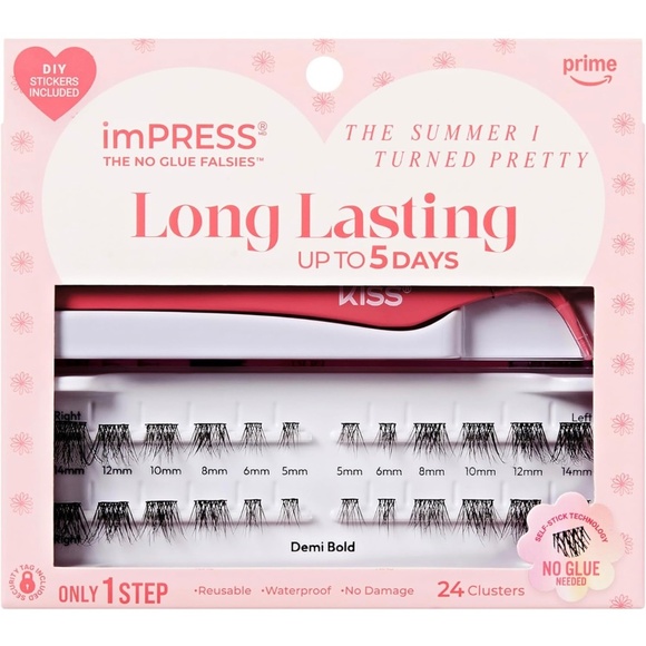 9x imPRESS Long Lasting Cluster Lashes – Buy 9 for Price of 6 - Picture 4 of 9